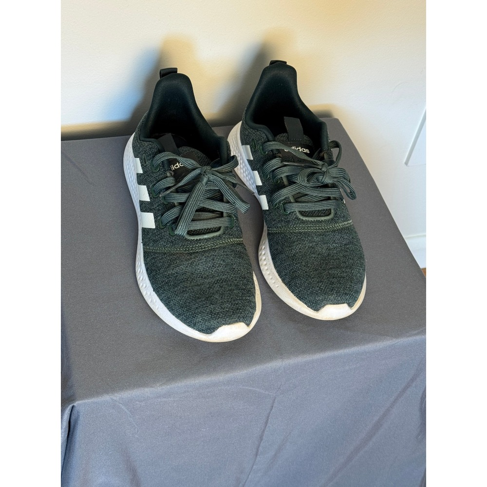 Adidas Puremotion Women Green Knit Running Shoes GV8924 Size 8